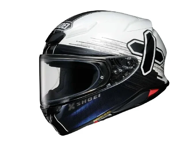 Shoei RF-1400 Ideograph Black/White/Blue Helmet